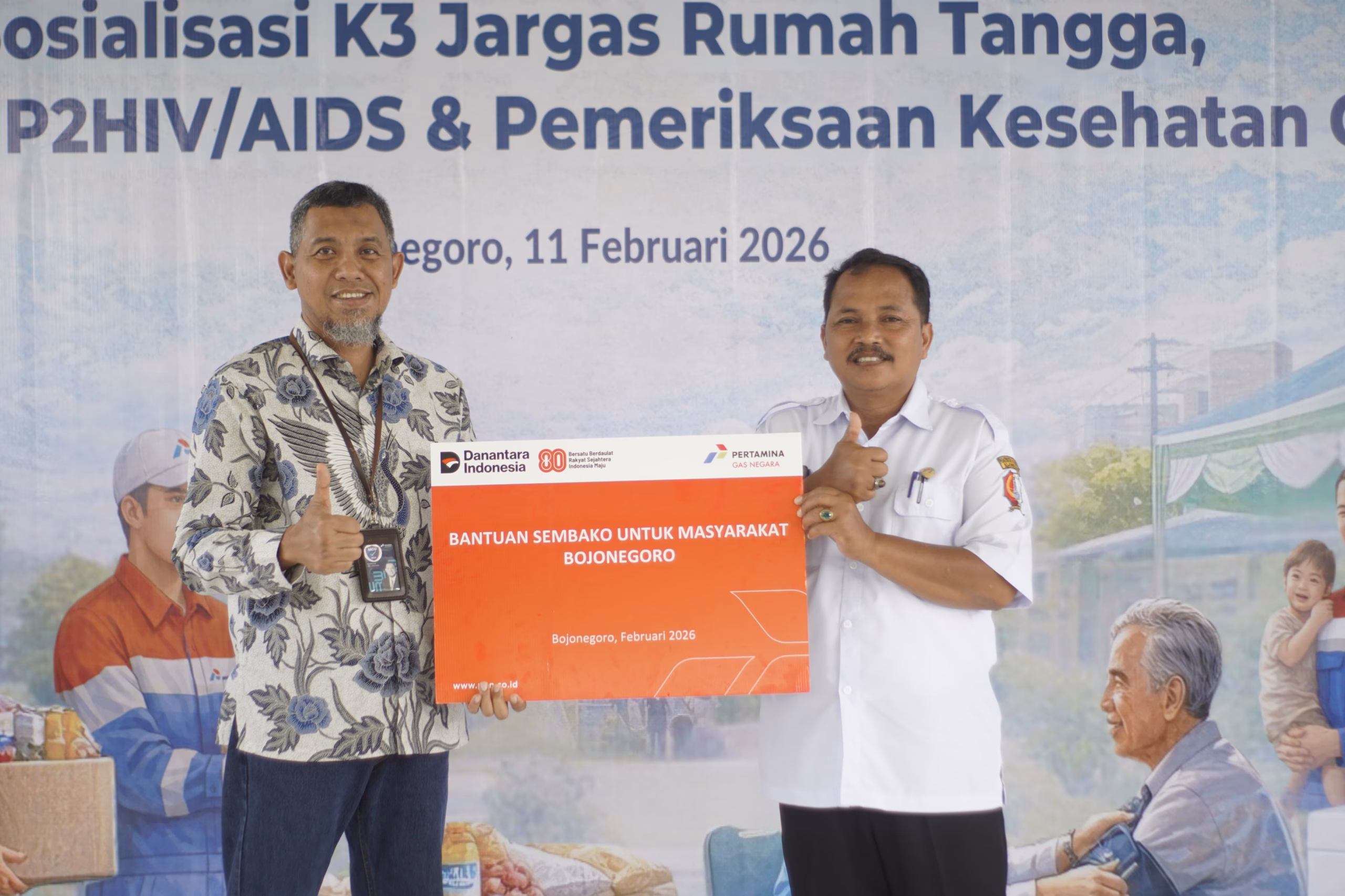 PGN Care dan Pemeriksaan Kesehatan Gratis Digelar di Desa Bandungrejo Bojonegoro