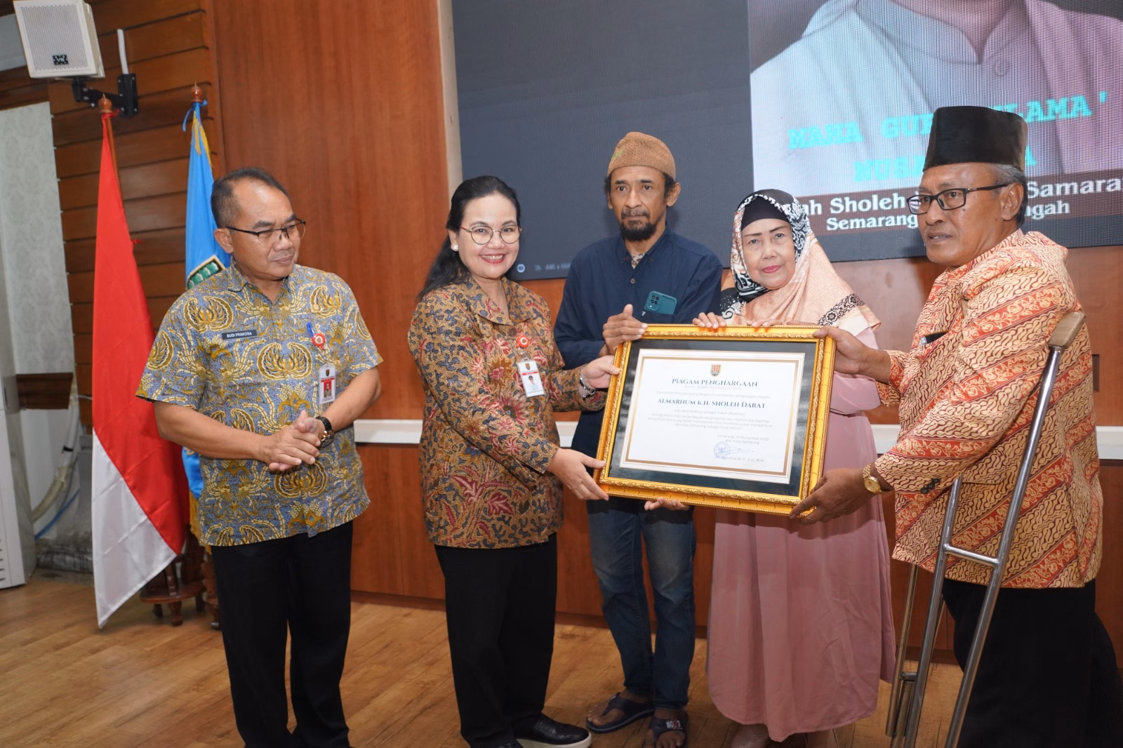 Perkuat Kesadaran Sejarah Masyarakat, Pemkot Semarang Beri Penghargaan Kepada KH Sholeh Darat